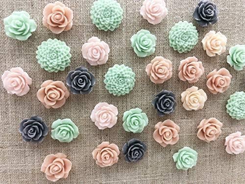 24pcs Decorative Pushpins, Cork Board Pins, Bulletin Board Pins, Thumbtack Decorations for Cork Board, Office Organization or Home